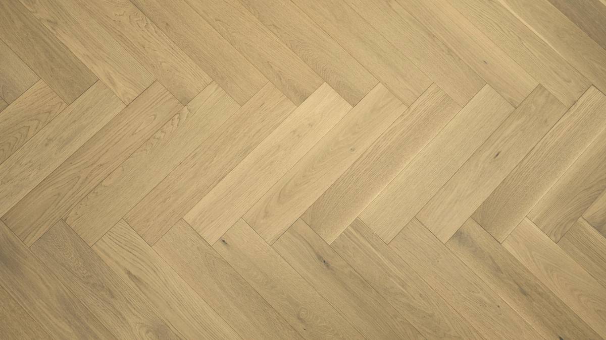 Vidar - American Oak 5 Herringbone Collection-Moon Light