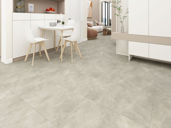 NAF 5mm Aqua Commercial Vinyl Tiles - Flint