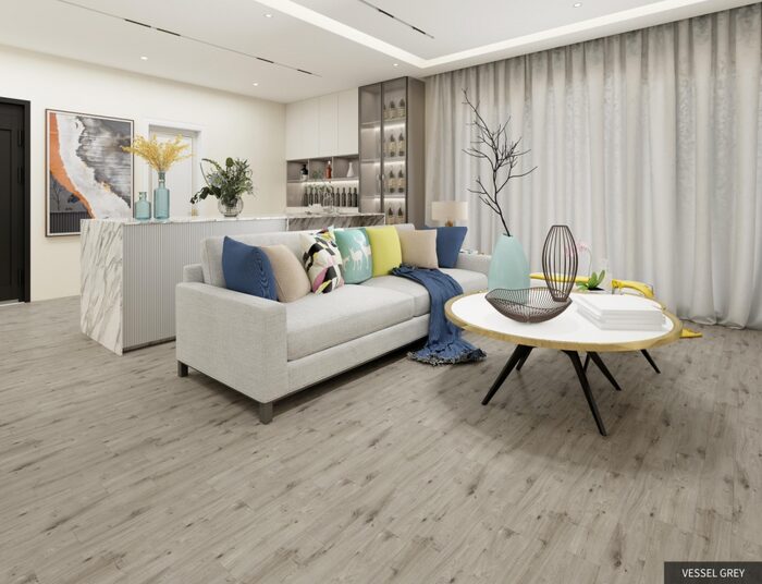 Floors at Work 12 mm NAF Laminates - Vessel Grey