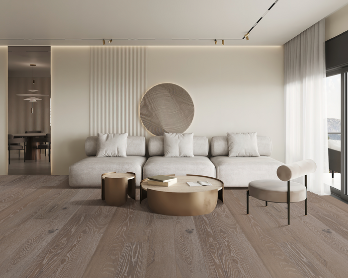 Biyork Nouveau 6 European Oak - Chelsea Grey