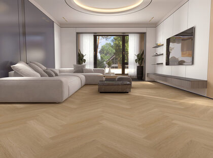 Vinyl Herringbone Collection - H03 Honey Oak