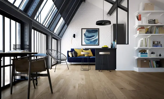 Mercier Flooring - White Oak Madera Atmosphere