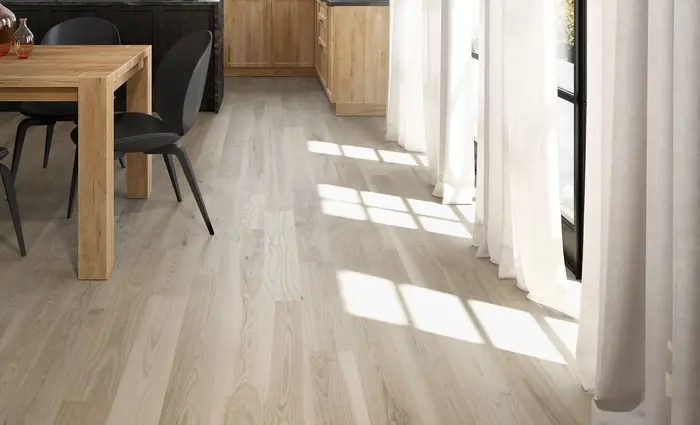 Mercier Flooring - White Ash Silk Atmosphere