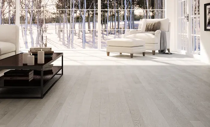 Mercier Flooring - Red Oak Ivoor Design +
