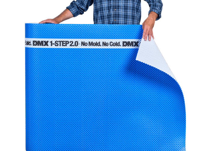 DMX 1-STEP 2.0™ Advanced Vapor Barrier Underlayment